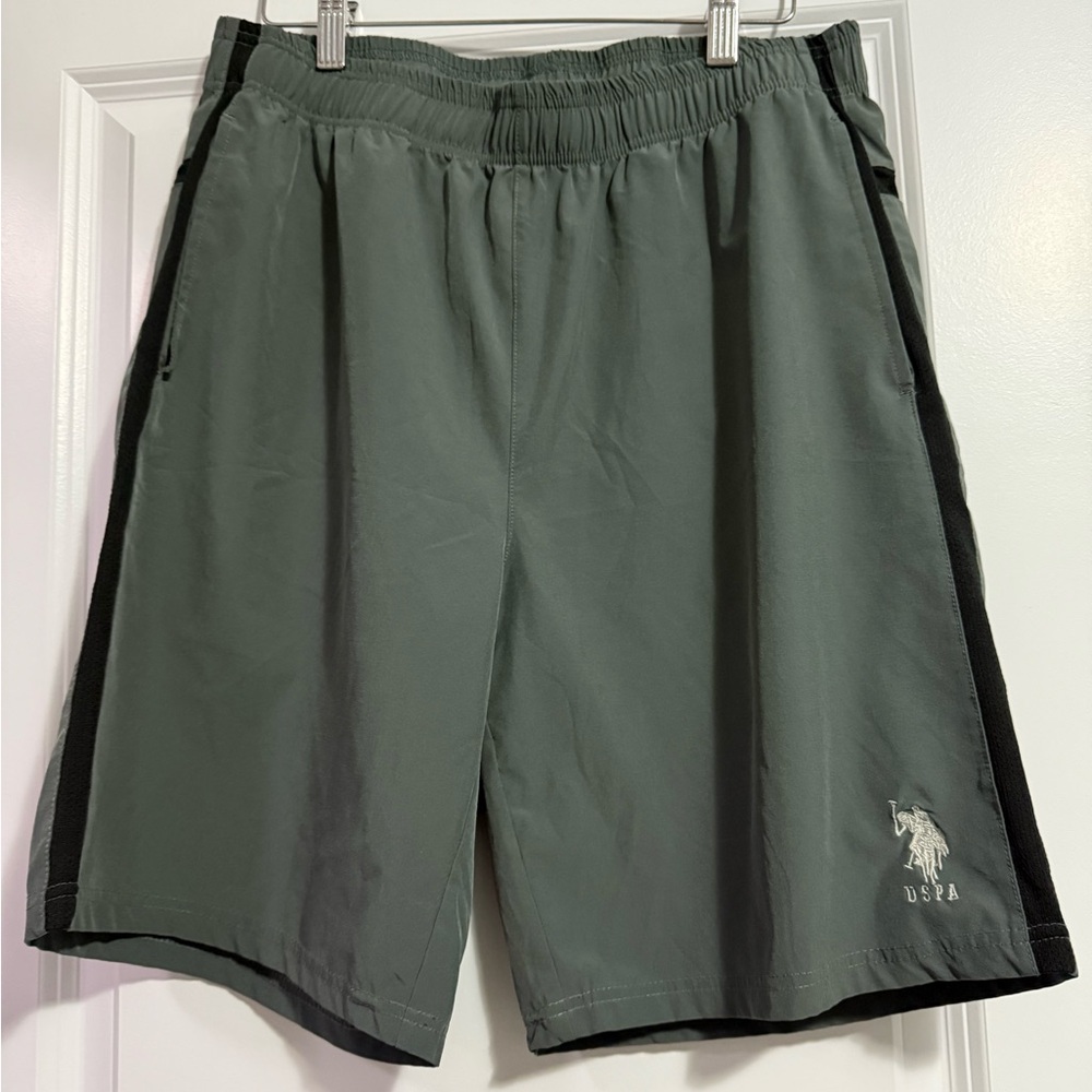Men's Gray Athletic Shorts